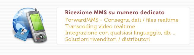 Ricezione MMS su numero dedicato